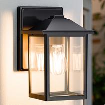 Luminária de Parede Externa MATAMEYE Preta 21x21x21 cm 120V