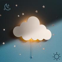Luminária de Parede Floating Cloud Tip Perk - Abajur para Berçário