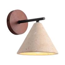 Luminária De Parede LED Em Pedra Travertino Amarela Para Decoração De Quarto, Acessórios Clássicos