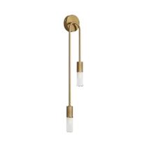Luminária De Parede LED Nórdica Luxuosa Em Preto E Dourado, Moderna E Minimalista Para Sala De