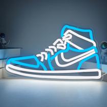 Luminária de parede LED regulável JianJung Sneaker Neon Sign Luminária de parede LED regulável JianJung Sneaker Neon Sign