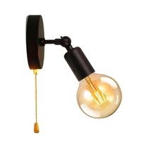 Luminária De Parede Metálica Ajustável Com Interruptor De 180 Graus Para Quarto, Sótão, Corredor, Luminária De Parede Metálica Ajustável Com Interruptor De 180 Graus Para Quarto, Sótão, Corredor,