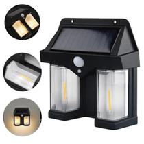 Luminaria De Parede Moderna Arandela Led Solar Tipo Retro Externa Jardim Escadas Luminaria De Parede Moderna Arandela Led Solar Tipo Retro Externa Jardim Escadas