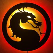 Luminária de parede Mortal Kombat 33cm