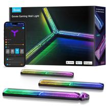 Luminária de Parede para Jogos Govee RGBIC Glide - Compatível com Matter, Alexa e Google Luminária de Parede para Jogos Govee RGBIC Glide - Compatível com Matter, Alexa e Google