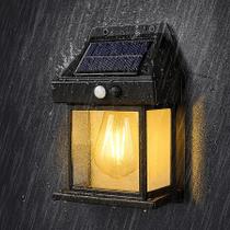Luminária de Parede Solar LED Moderna - Elegância e Eficiência Energética Luminária de Parede Solar LED Moderna - Elegância e Eficiência Energética