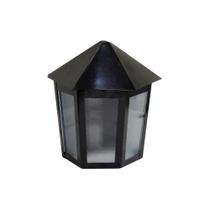 Luminária de Parede Veneza Alumínio Fundido Preto 19x12cm Ouro Minas Luminária de Parede Veneza Alumínio Fundido Preto 19x12cm Ouro Minas
