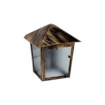 Luminária de Parede Verona Alumínio Fundido Dourado 20x11cm Ouro Minas Luminária de Parede Verona Alumínio Fundido Dourado 20x11cm Ouro Minas