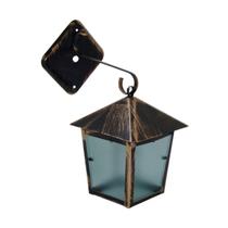 Luminária de Parede Verona em Alumínio Fundido Ouro 20x11cm Luminária de Parede Verona em Alumínio Fundido Ouro 20x11cm