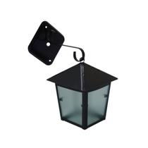 Luminária de Parede Verona em Alumínio Fundido Preta 20x11cm Luminária de Parede Verona em Alumínio Fundido Preta 20x11cm