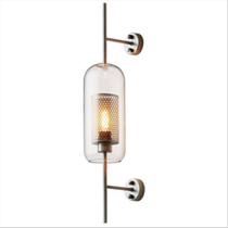 Luminária de Parede Wokex - Estilo Retro Loft em Vidro Bola para Sala e Quarto