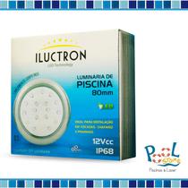 Luminária de Piscina LED Iluctron 80mm