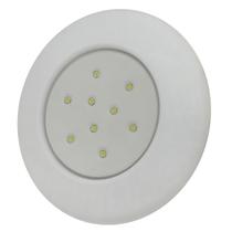 Luminária de Piscina LED Monocromático Iluctron Borda Branca 9w 125mm