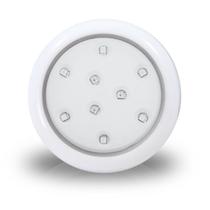 Luminária de Piscina LED Monocromático Iluctron Borda Branca 9w 80mm