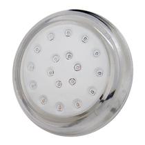 Luminária de Piscina LED Monocromático Iluctron Borda Transparente 9w 80mm