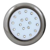 Luminária de Piscina LED RGB Iluctron Borda Inox 9w 80mm