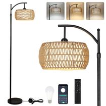 Luminária de Piso Arco Eyassi com Controle Remoto e Regulagem de Altura 165-185cm