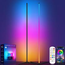 Luminária de Piso LED RGB Tyute 2 unidades com Sincronização Inteligente com Música Luminária de Piso LED RGB Tyute 2 unidades com Sincronização Inteligente com Música