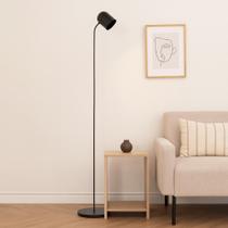 Luminária de Piso Ralph com Cúpula Articulada e Design Moderno