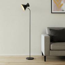 Luminária de Piso Tarsila com Cúpula Articulada e Design Moderno