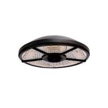 Luminária de Poste Colonial Jardim Ravena Led em Alumínio