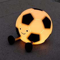 Luminária de Silicone Bola de Futebol com Sensor ao Toque