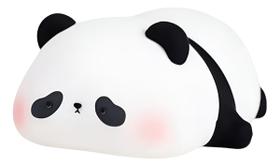 Luminária De Silicone Noturna Panda Recarregável Toque Fofa Luminária De Silicone Noturna Panda Recarregável Toque Fofa