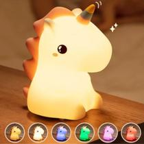 Luminária De Silicone Panda Fofo Noturna Sensor De Toque Recarregável De USB