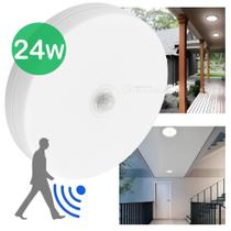 Luminária de Sobrepor 24W Bivolt com Sensor de Presença Branco Frio 6500K TB1883 Luminária de Sobrepor 24W Bivolt com Sensor de Presença Branco Frio 6500K TB1883