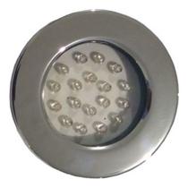 Luminária De Sobrepor Em Led Sport Em Aço Inox 2 Pol 12Volts
