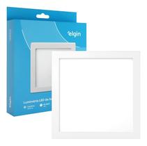 Luminária de Sobrepor LED 18W 6500K Quadrada Elgin