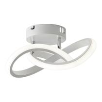 Luminária De Sobrepor Plafon Aros Redondo 20w 3 Em 1 Bivolt Quarto e Sala