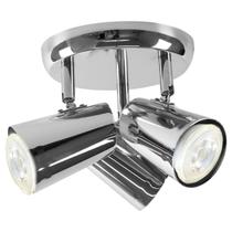 Luminária de Teto 3 Spot Sobrepor New Short GU10