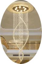 Luminária de Teto Com Esferas De Cristal Verdadeiros k9 30mm