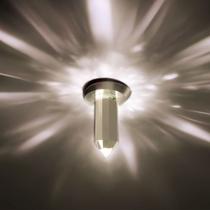 Luminária De Teto Cristais Obelisco Led 4000K Kit 6 Peças Efeito Estrelado 1W Dlight