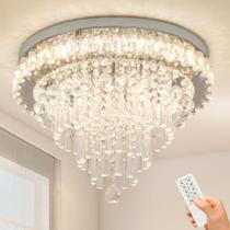 Luminária de Teto de Cristal FRIXCHUR 45x35cm LED Regulável 85-265V