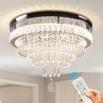 Luminária de Teto de Cristal FRIXCHUR 50x39cm LED Regulável 85-265V