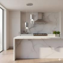 Luminária de Teto em Vidro 23cm para 1, 2 ou 3 Lâmpadas Branco Fosco ou Cromado Luminária de Teto em Vidro 23cm para 1, 2 ou 3 Lâmpadas Branco Fosco ou Cromado