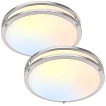 Luminária de teto LED Brightever 36W 13" regulável 5CCT, pacote com 2