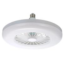 Luminária De Teto Led Com Ventilador E Controle E27 - Correia Ecom