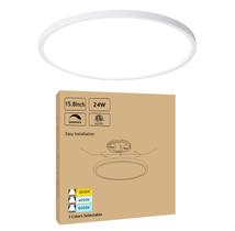 Luminária de teto LED CyceVsun 16" embutida 24W 120V regulável