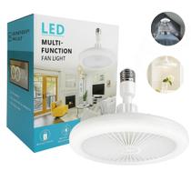 Luminária de Teto LED E27 30W, Luz Ajustável e Ventilação Silenciosa para Todo o Lar Luminária de Teto LED E27 30W, Luz Ajustável e Ventilação Silenciosa para Todo o Lar