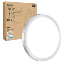Luminária de teto LED embutida Slochi CLS16A 12W 1200 lm 6,5"