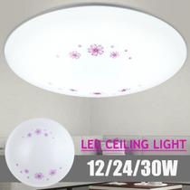 Luminária de teto LED moderna 12/24/30W (20/28/35cm) 85V-
