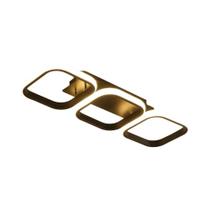 Luminária De Teto LED Preta Moderna Minimalista Para Decoração De Casa Luz Dupla Redonda Branca