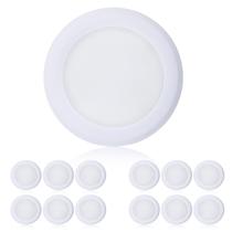 Luminária de teto LED TOPELER 6 polegadas 15W 4000K regulável, pacote com 12 Luminária de teto LED TOPELER 6 polegadas 15W 4000K regulável, pacote com 12