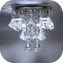 Luminária De Teto Moderno Com Peão De Cristal 40mm