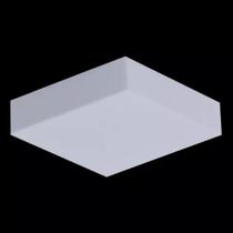 Luminária De Teto Ornare Plafon Quadrado 20x20 - Branco