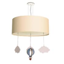 Luminária de teto Pendente Balão Cúpula 40x15cm