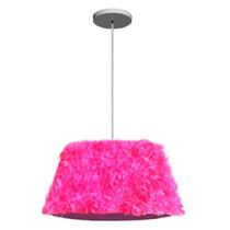 Luminária de Teto Pendente Decoração Infantil Flick Flower Quarto Menina Fashion